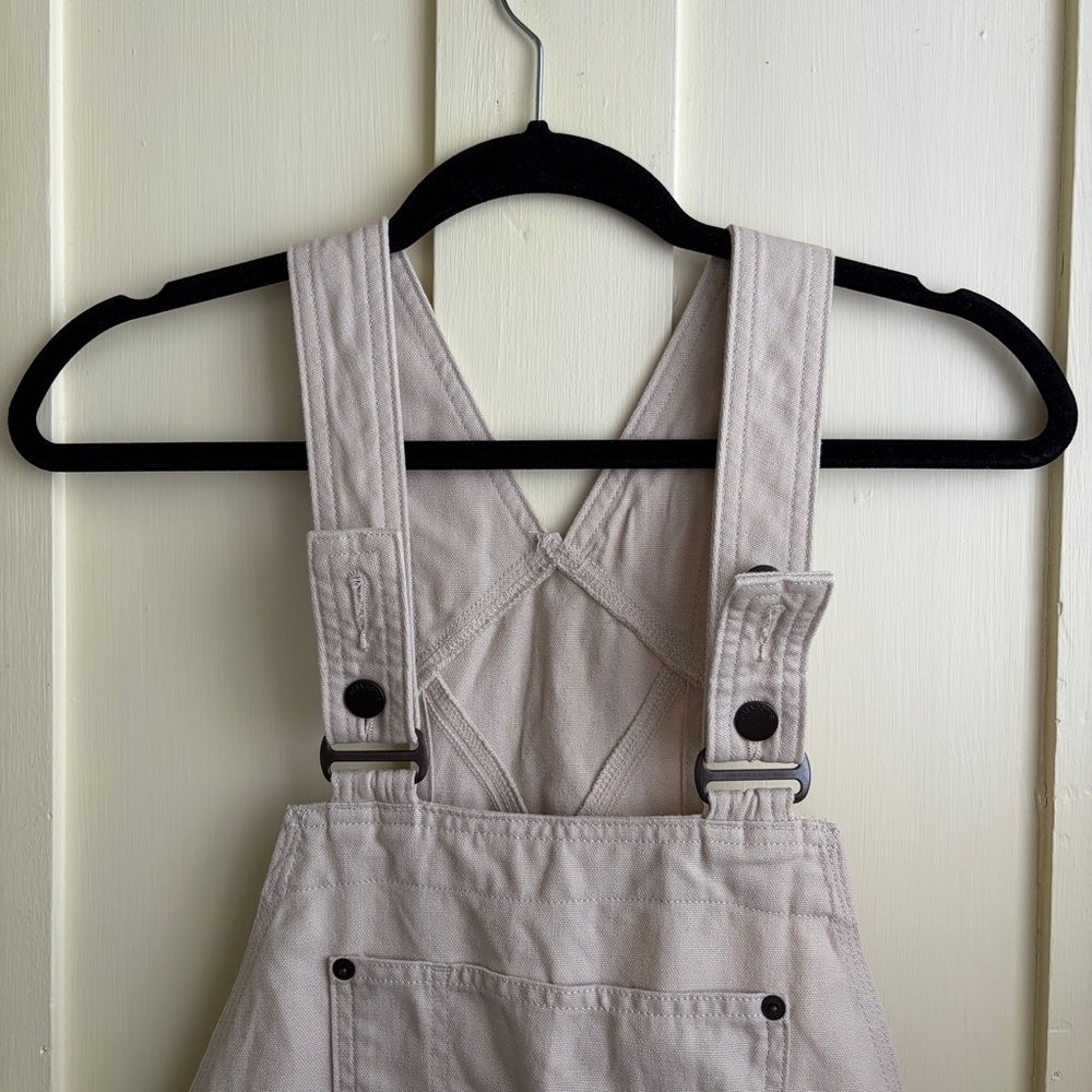 Patagonia Light Tan Hemp Double Front Overalls